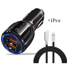 Load image into Gallery viewer, Olaf Car USB Charger Quick Charge 3.0 2.0 Mobile Phone