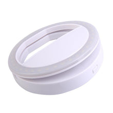Load image into Gallery viewer, Universal Selfie LED Ring Flash Light Portable Mobile Phone