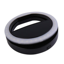 Load image into Gallery viewer, Universal Selfie LED Ring Flash Light Portable Mobile Phone