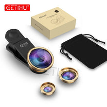 Load image into Gallery viewer, GETIHU Universal 3in1 Wide Angle Macro Fisheye Lens Camera