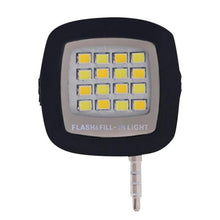 Load image into Gallery viewer, Universal Selfie LED Ring Flash Light Portable Mobile Phone