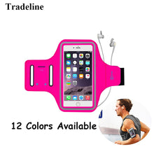 Load image into Gallery viewer, Waterproof Sports Phone Armband For Size 6'' inch Running For iPhone Xs Max