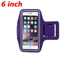 Load image into Gallery viewer, Waterproof Sports Phone Armband For Size 6'' inch Running For iPhone Xs Max