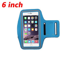 Load image into Gallery viewer, Waterproof Sports Phone Armband For Size 6'' inch Running For iPhone Xs Max
