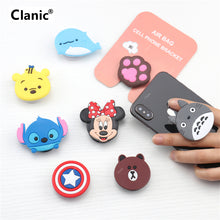 Load image into Gallery viewer, Cute Cartoon Mobile phone grip bracket phone
