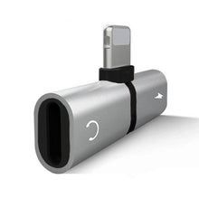 Load image into Gallery viewer, Connector Splitter Charger Audio Headphone Adapter Portable