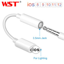 Load image into Gallery viewer, WST IOS 11 12 Headphone Adapter
