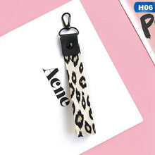 Load image into Gallery viewer, Leopard print Phone holder Key Lanyard