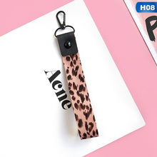 Load image into Gallery viewer, Leopard print Phone holder Key Lanyard