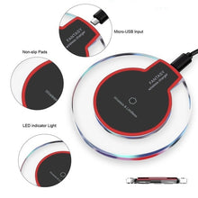 Load image into Gallery viewer, QI Wireless Charger For iPhone X 8 XS Max