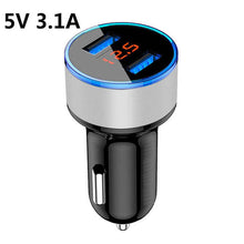 Load image into Gallery viewer, ROCK 5V 3.4A Metal Dual USB