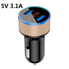 Load image into Gallery viewer, ROCK 5V 3.4A Metal Dual USB