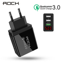 Load image into Gallery viewer, ROCK QC 3.0 45W 3 USB Quick Charging Phone