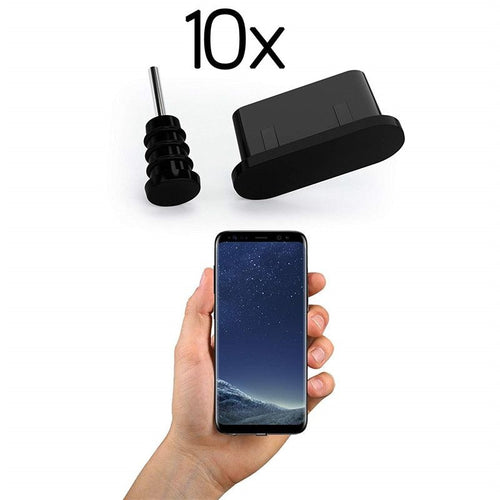 10x Anti Dust Plugs USB C Charging holes