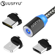 Load image into Gallery viewer, 360 LED Magnetic Charging Cable for iPhone XR XS MAX