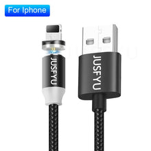 Load image into Gallery viewer, 360 LED Magnetic Charging Cable for iPhone XR XS MAX