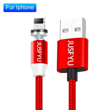 Load image into Gallery viewer, 360 LED Magnetic Charging Cable for iPhone XR XS MAX
