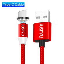 Load image into Gallery viewer, 360 LED Magnetic Charging Cable for iPhone XR XS MAX