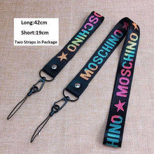 Load image into Gallery viewer, Q UNCLE Street Popular Words White Lanyards