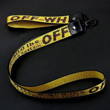 Load image into Gallery viewer, Q UNCLE Street Popular Words White Lanyards