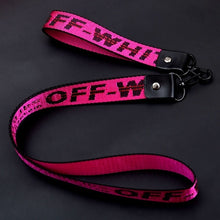 Load image into Gallery viewer, Q UNCLE Street Popular Words White Lanyards