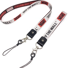 Load image into Gallery viewer, Q UNCLE Street Popular Words White Lanyards