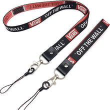 Load image into Gallery viewer, Q UNCLE Street Popular Words White Lanyards