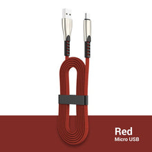 Load image into Gallery viewer, Micro USB Cable 2.4A Fast Charging Charger