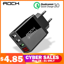 Load image into Gallery viewer, ROCK QC 3.0 45W 3 USB Quick Charging Phone
