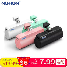 Load image into Gallery viewer, NOHON Wireless Mini Power Bank 3000mAh